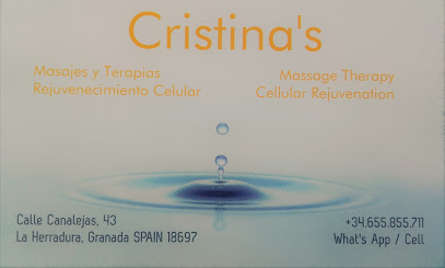 CRISTINA´S MASAJE DEPORTIVO,QUIROMASAJE