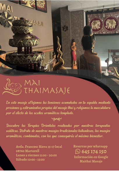 Maithai masaje