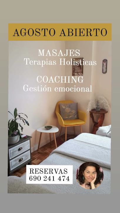 MASAJES Y TÉCNICAS HOLISTICAS. DESCONTRACTURANTE, RELAJANTE, AYURVEDA, HAWAIANO, TERAPÉUTICO, REIKI.